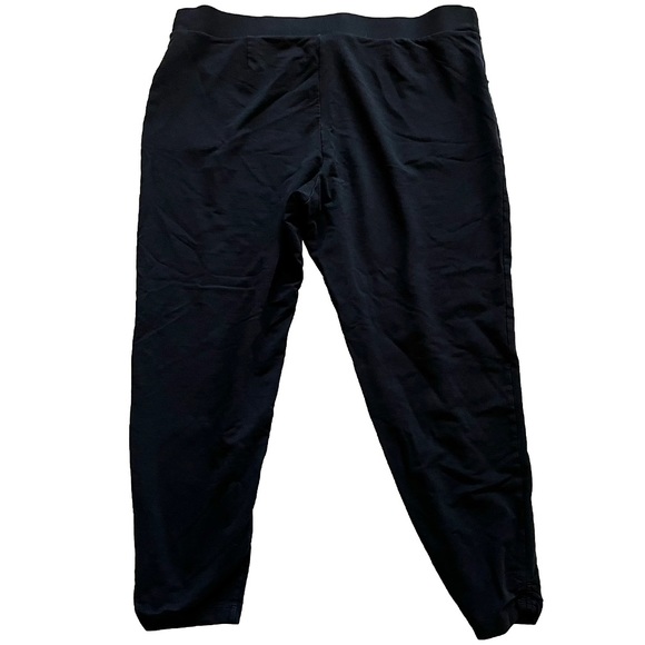 PURE JILL PULL ON SOFT PANTS W/ LEG HEM RUCHING DETAIL SIZE XL MINIMALIST COMFY - Picture 2 of 9